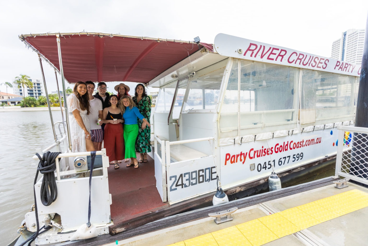 Party Boat Hire Surfers Paradise, Gold Coast